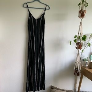 Lulus striped maxi dress